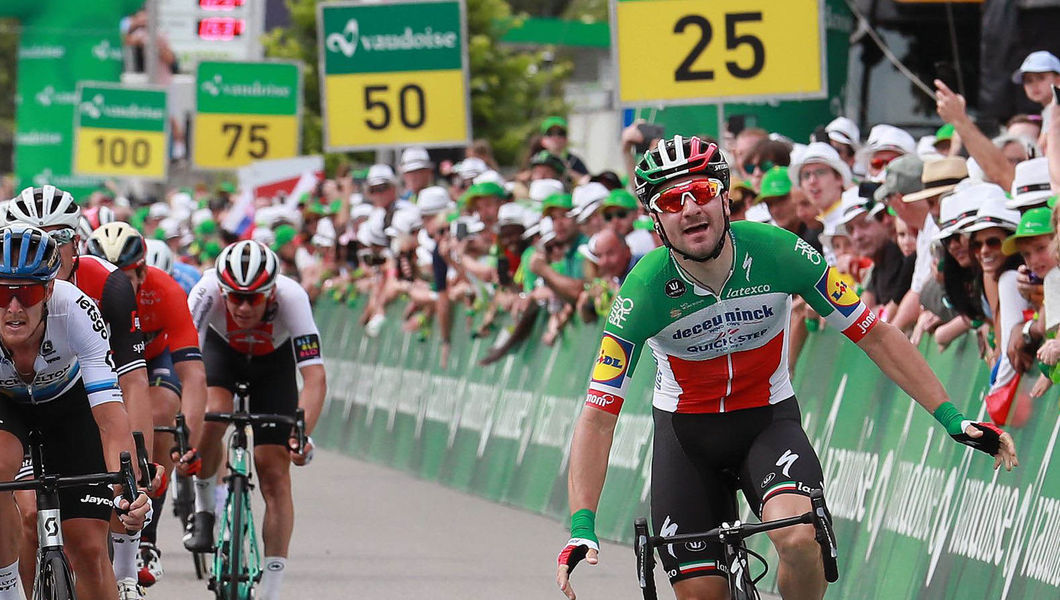 Tour de Suisse: Elia Viviani is terug!