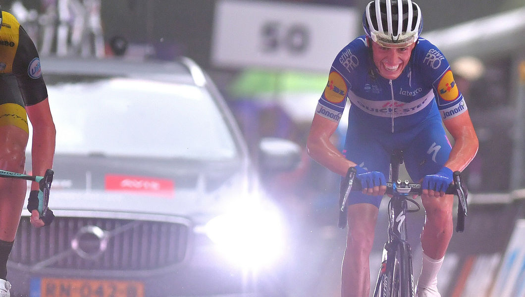 Enric Mas shines in the Dutch rain