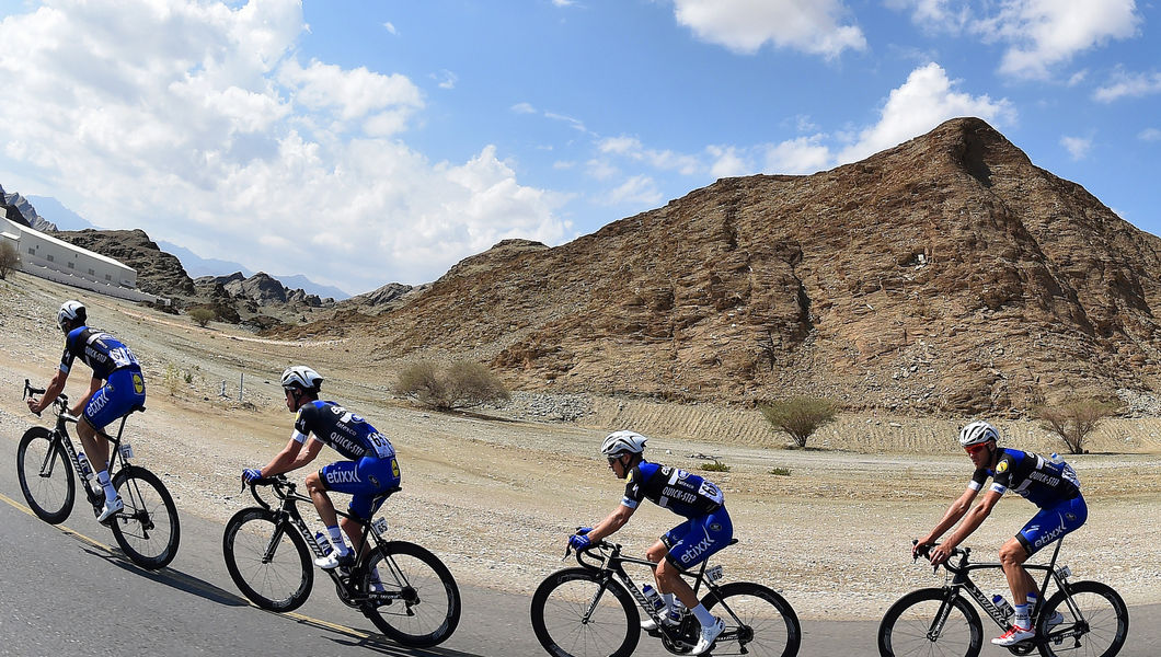 Smooth day for the team in Oman