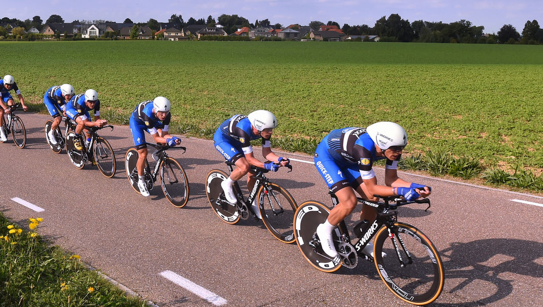 Remarkable Etixx – Quick-Step in Eneco Tour team time trial