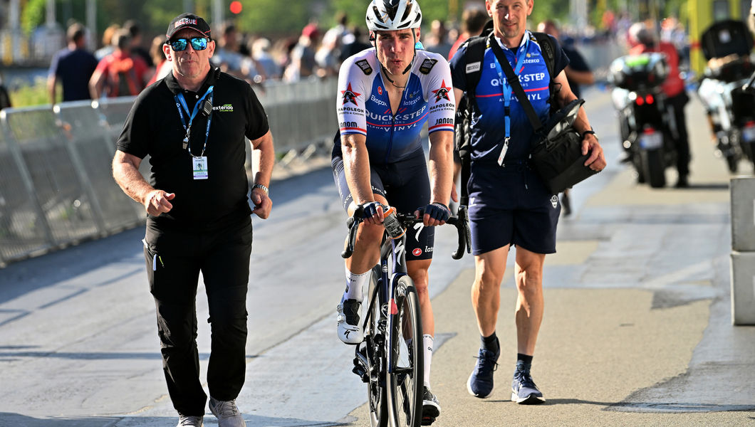 Jakobsen gehinderd in sprint Belgium Tour