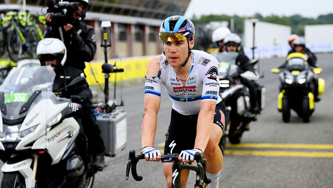 Tour de France: valpartij maakt einde aan kansen Jakobsen