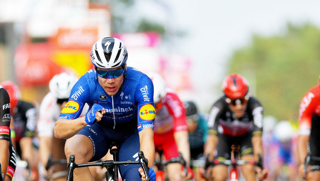 Fabio Jakobsen takes emotional win in Wallonie