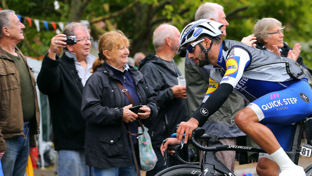 Gaviria pakt nieuwe podiumplaats in Tour of Britain