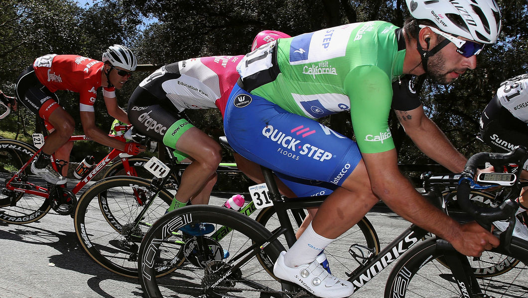 Tour of California: Untimely puncture ruins Gaviria’s chances