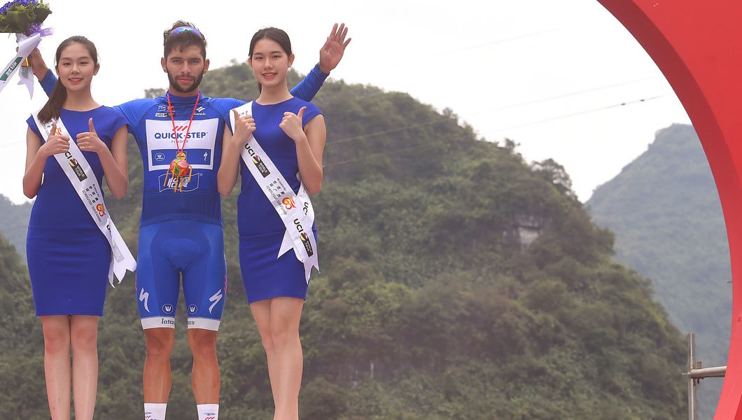 Tour of Guangxi: Gaviria steviger in het blauw