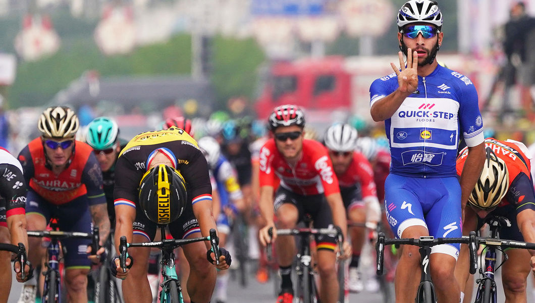 Gaviria caps off fantastic Quick-Step Floors season with victory on Guangxi final stage