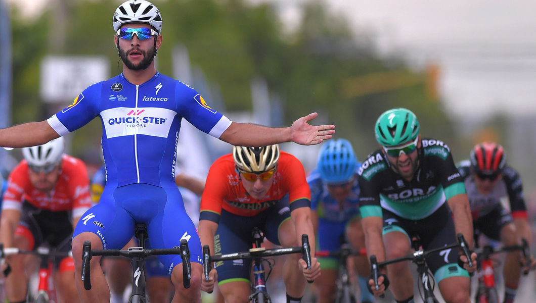 Fernando Gaviria opent seizoen 2018 in stijl