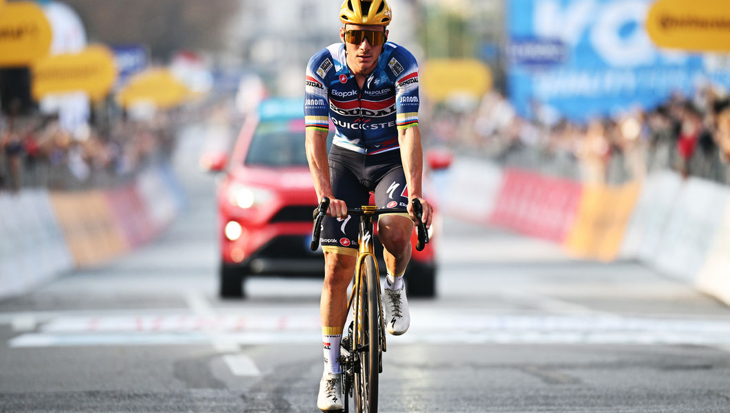 Evenepoel takes runner-up at Il Lombardia
