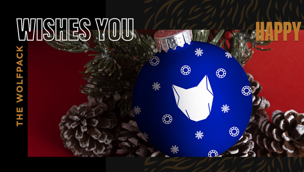 Season’s greetings from the Wolfpack!