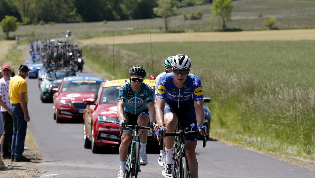 Garrison in the break on Dauphiné opening stage