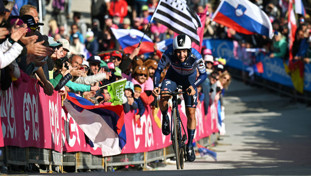 Giro d’Italia: Ilan Van Wilder rijdt sterke tijdrit