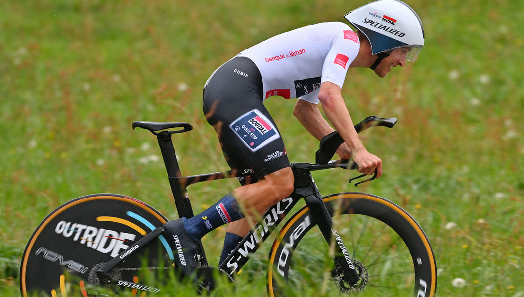 Tour de Romandie: Van Wilder tweede in klassement na goede tijdrit