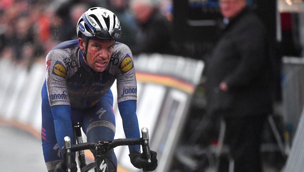 Iljo Keisse third in brutal Samyn