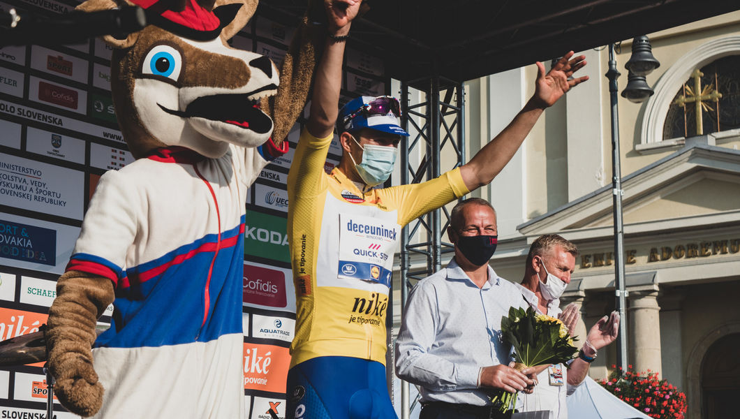 Steimle keeps the yellow jersey