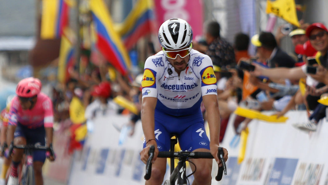 Alaphilippe toont zich in Tour Colombia