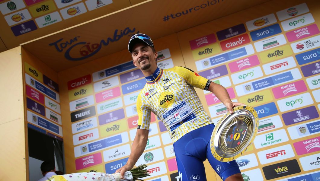 Alaphilippe pakt puntentrui in Tour Colombia