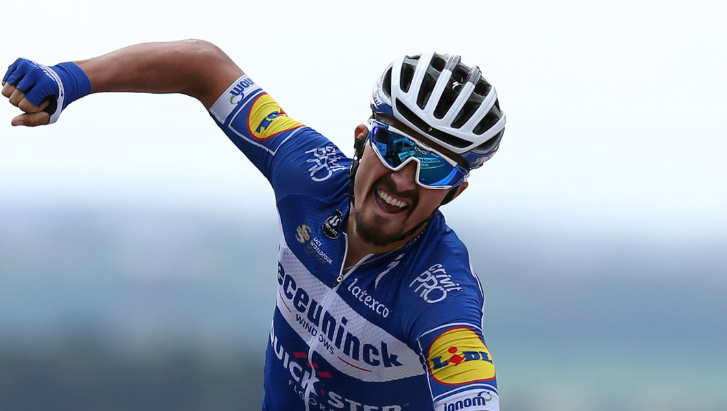 Julian Alaphilippe thuis bij Deceuninck – Quick-Step