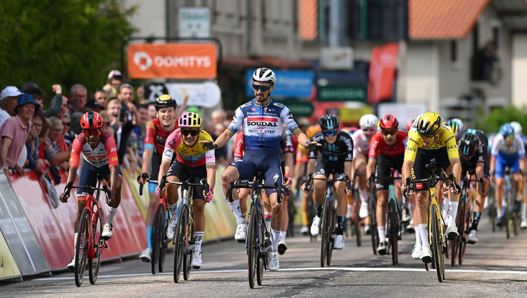 Alaphilippe powers to victory at the Dauphiné