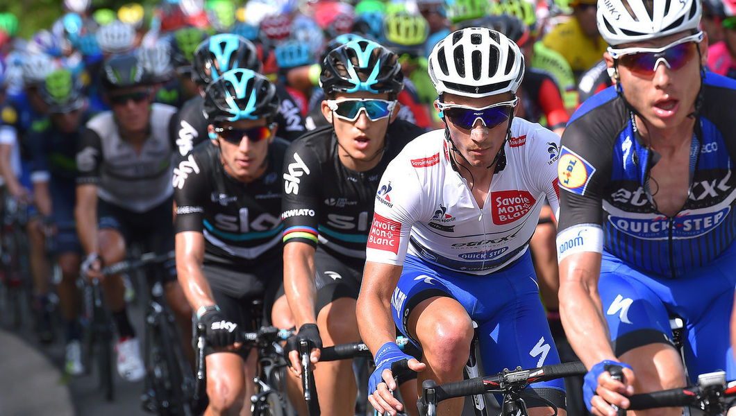 Alaphilippe sprint naar 4e plaats in Criterium du Dauphiné