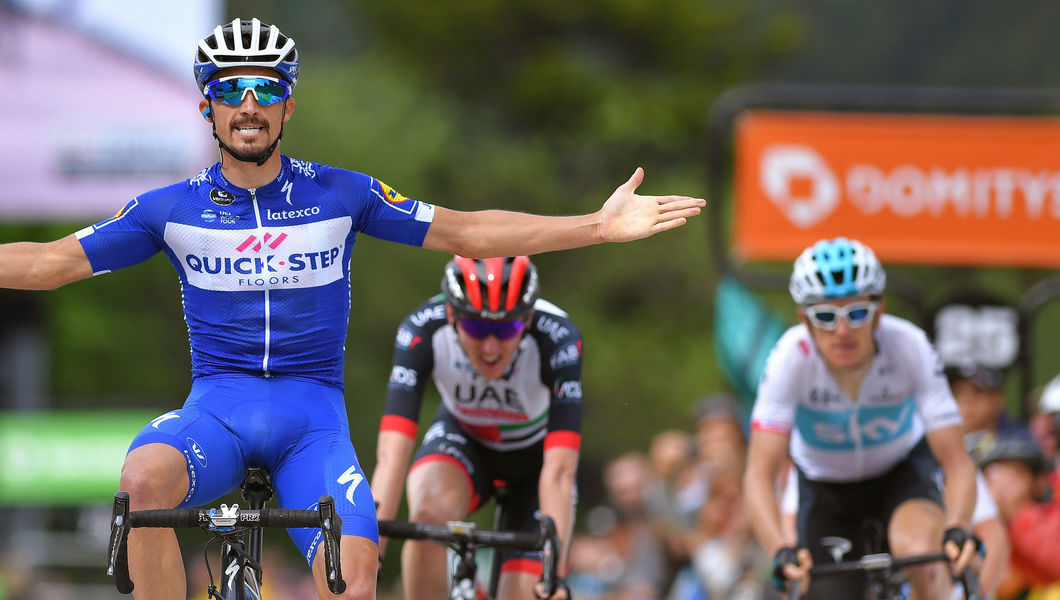 Critérium du Dauphiné: Alaphilippe snelt naar ritzege