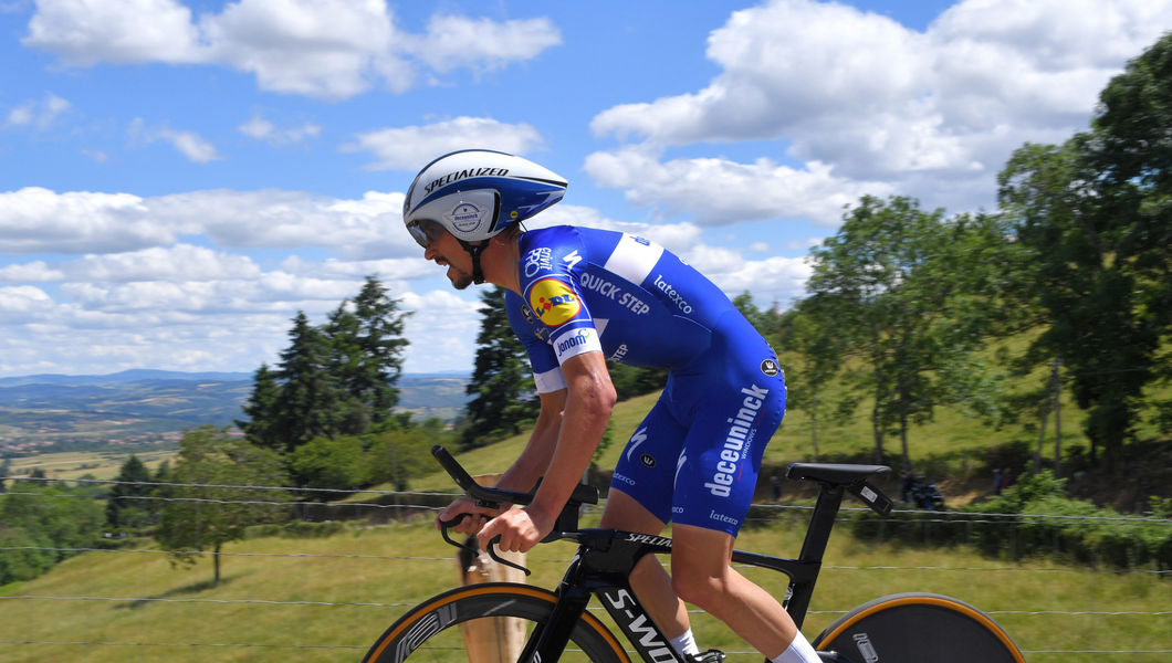 Deceuninck – Quick-Step post two riders in Dauphiné ITT top 10