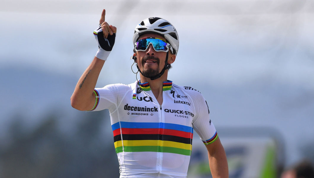 World Champion Julian Alaphilippe wins Flèche Wallonne