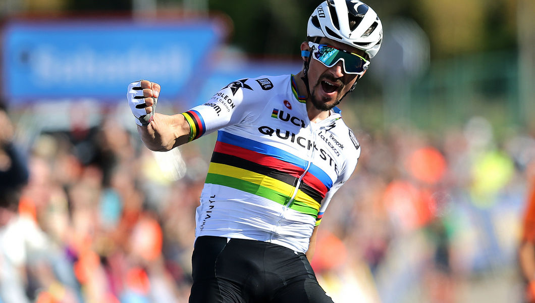 Julian Alaphilippe writes history at Itzulia