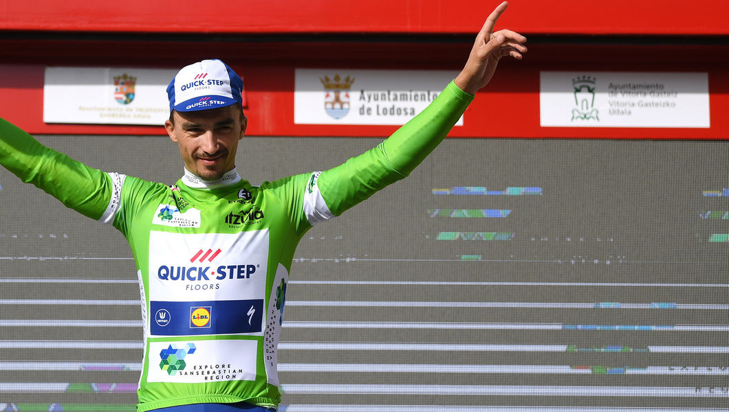 Alaphilippe verruilt geel voor groen in Pais Vasco