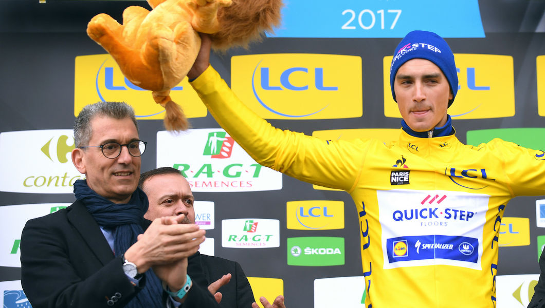 Paris-Nice: Alaphilippe claims yellow with huge win