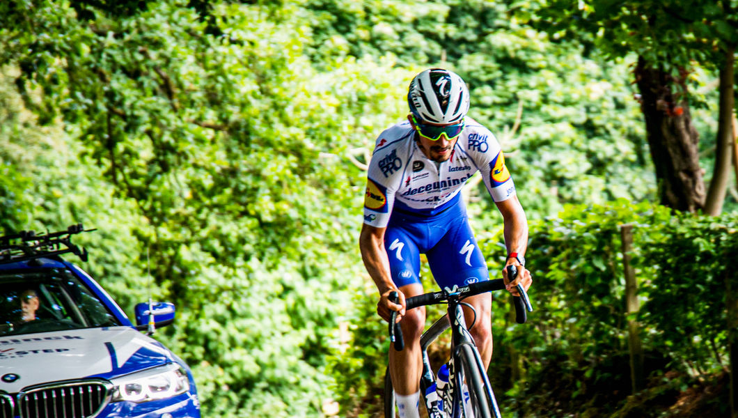 Alaphilippe hervat seizoen in Strade Bianche