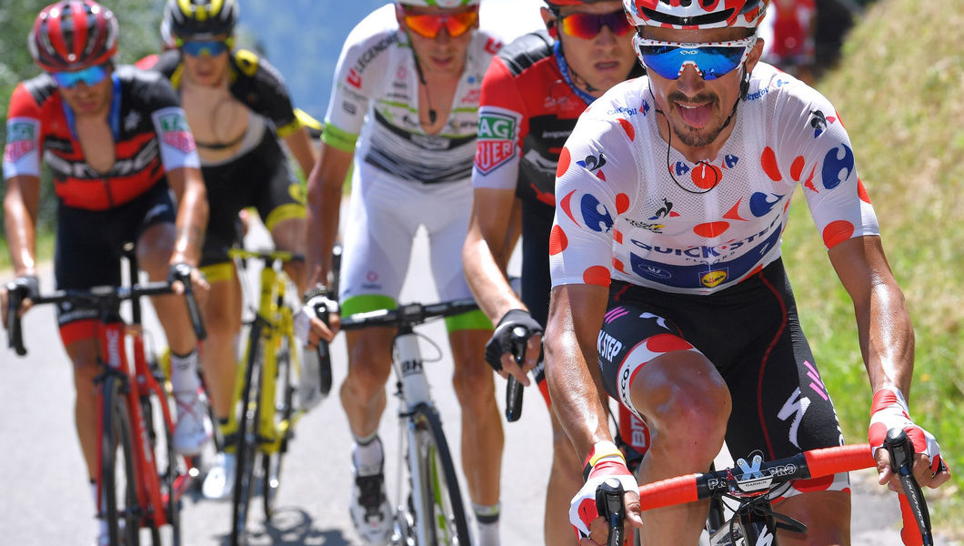 Alaphilippe keeps Tour de France KOM lead