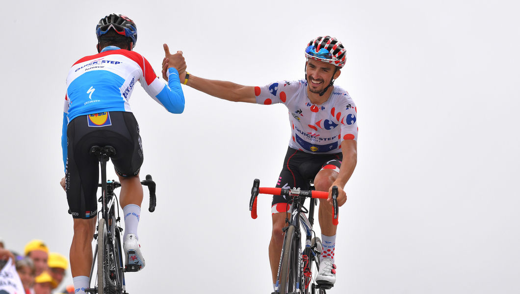 Alaphilippe on the hunt in the Tour de France mountains