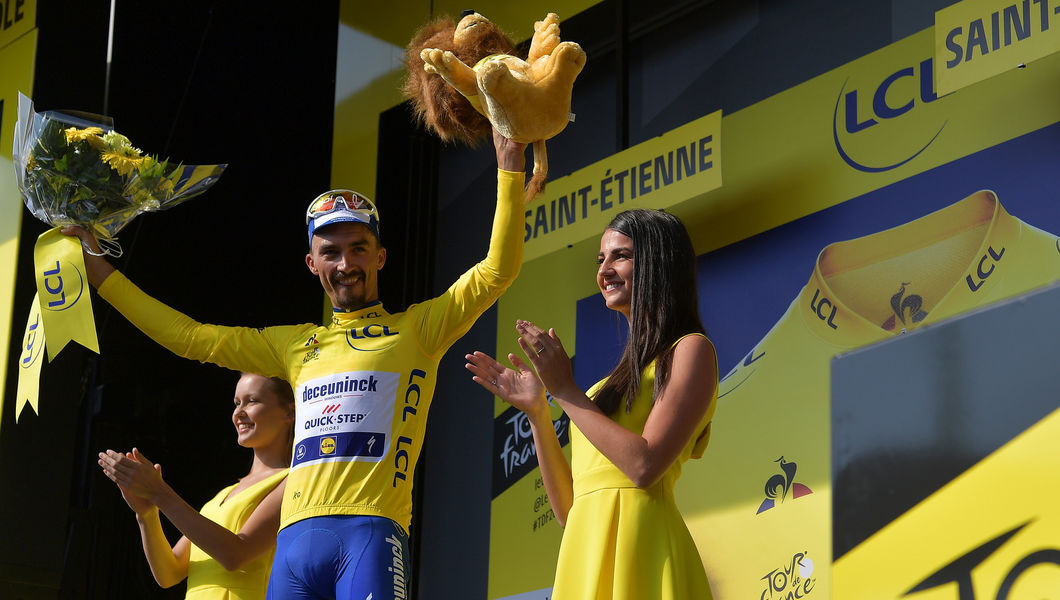 Tour de France: Alaphilippe back in yellow