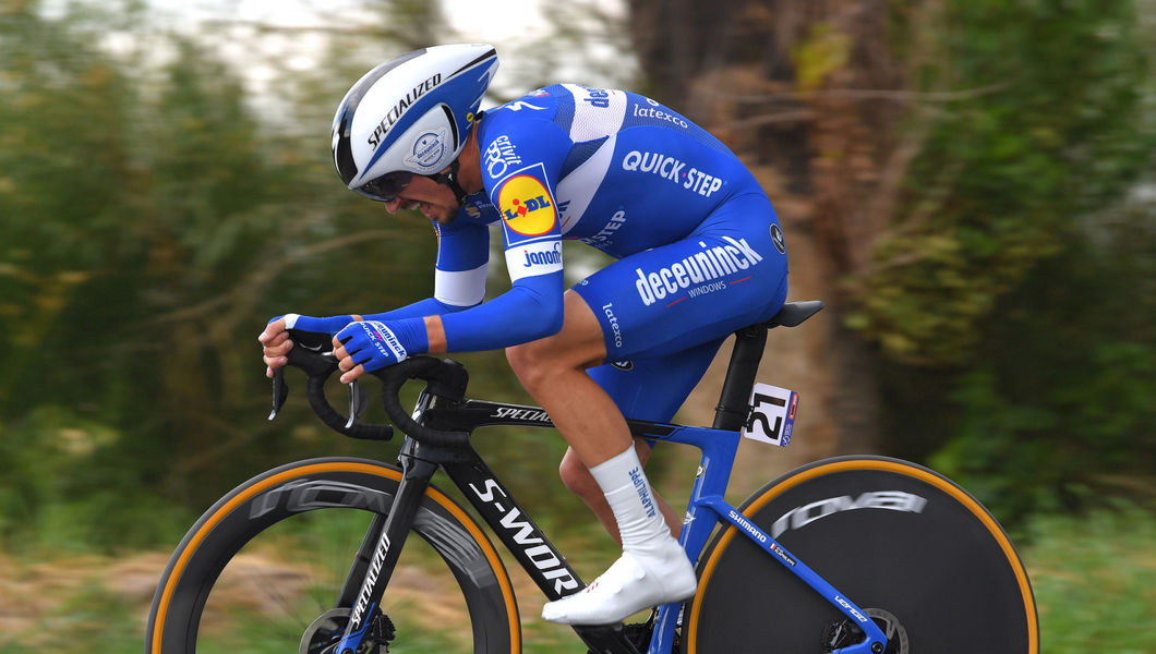 Vuelta a San Juan: Alaphilippe wint tijdrit en is leider