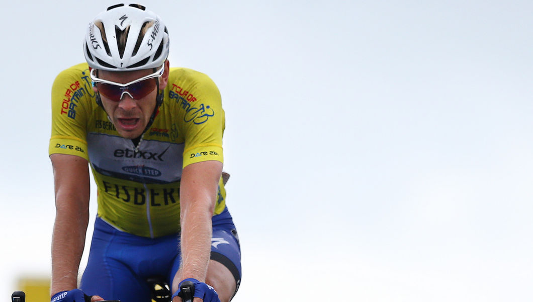 Tour of Britain: Vermote geeft alles op Haytor