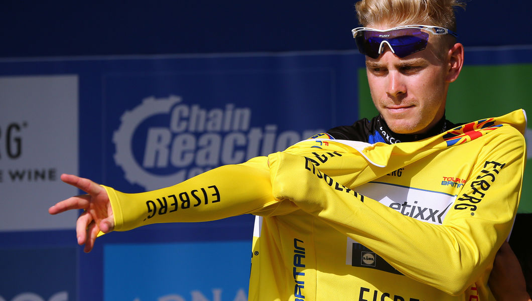 Julien Vermote keeps Tour of Britain lead