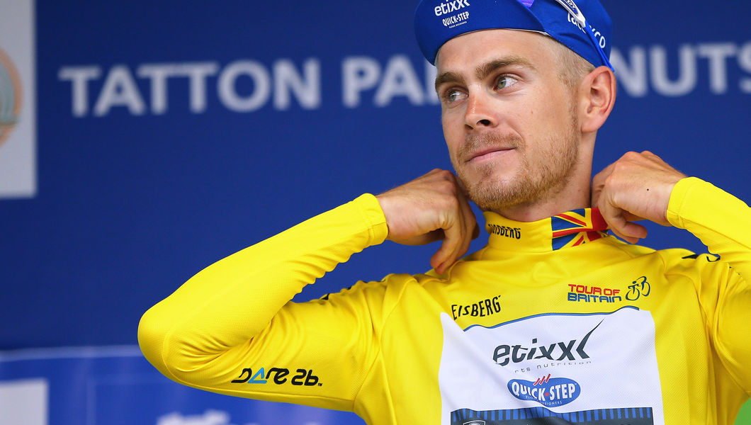 Tour of Britain: Vermote in yellow ahead of queen-stage