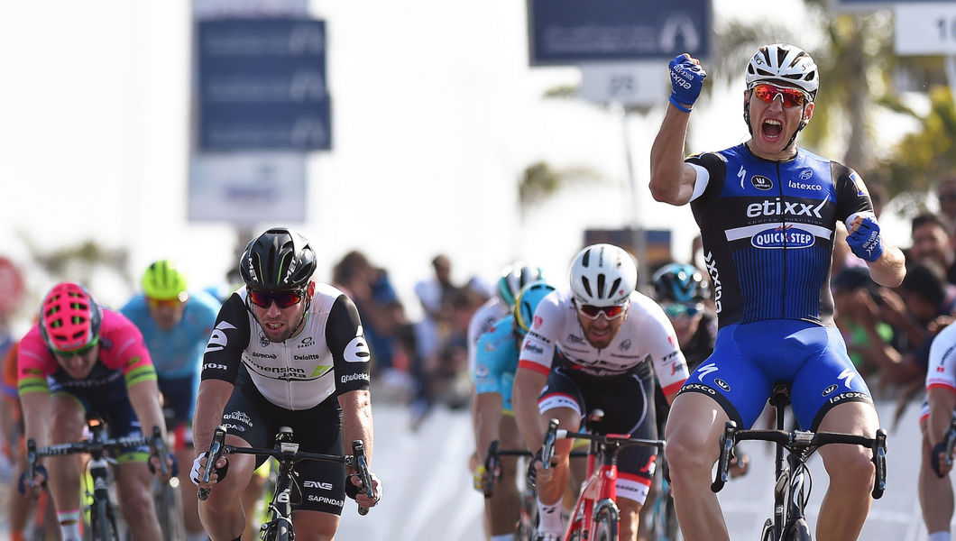 Marcel Kittel snelt naar winst in openingsrit Dubai Tour