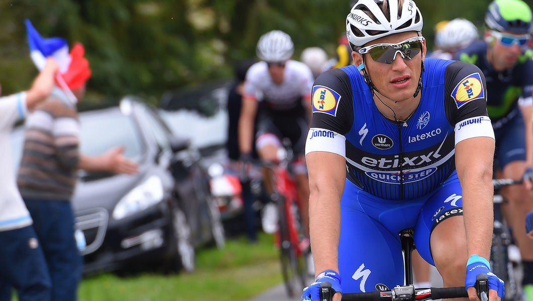 Eneco Tour: Nervous bunch sprint in Ardooie