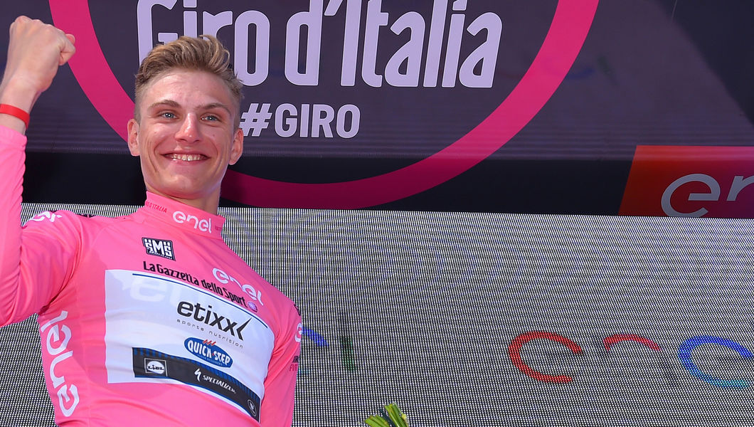 Kittel pakt maglia rosa na nieuwe ritzege