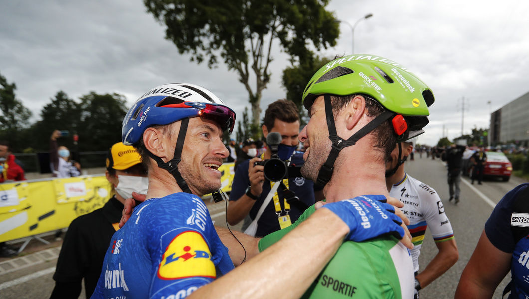 Tour de France: Cavendish and the Wolfpack celebrate in Valence