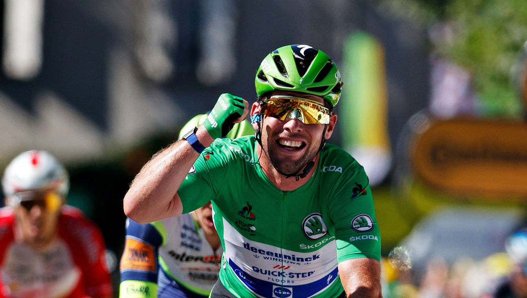 Mark Cavendish equals Eddy Merckx’s record of Tour de France stage victories