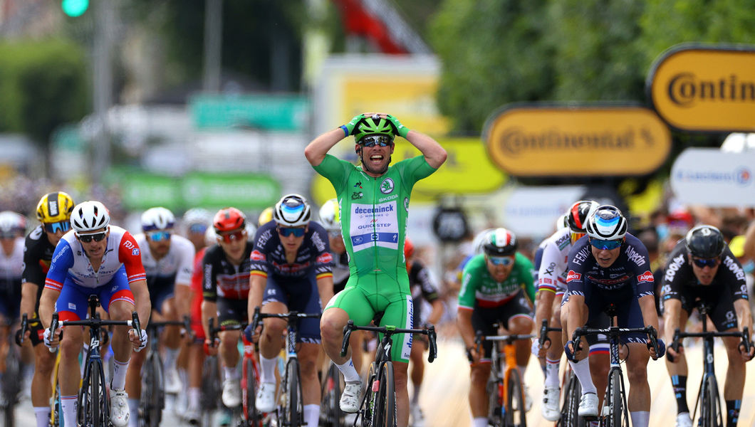 Tour de France: Cavendish koning van Châteauroux