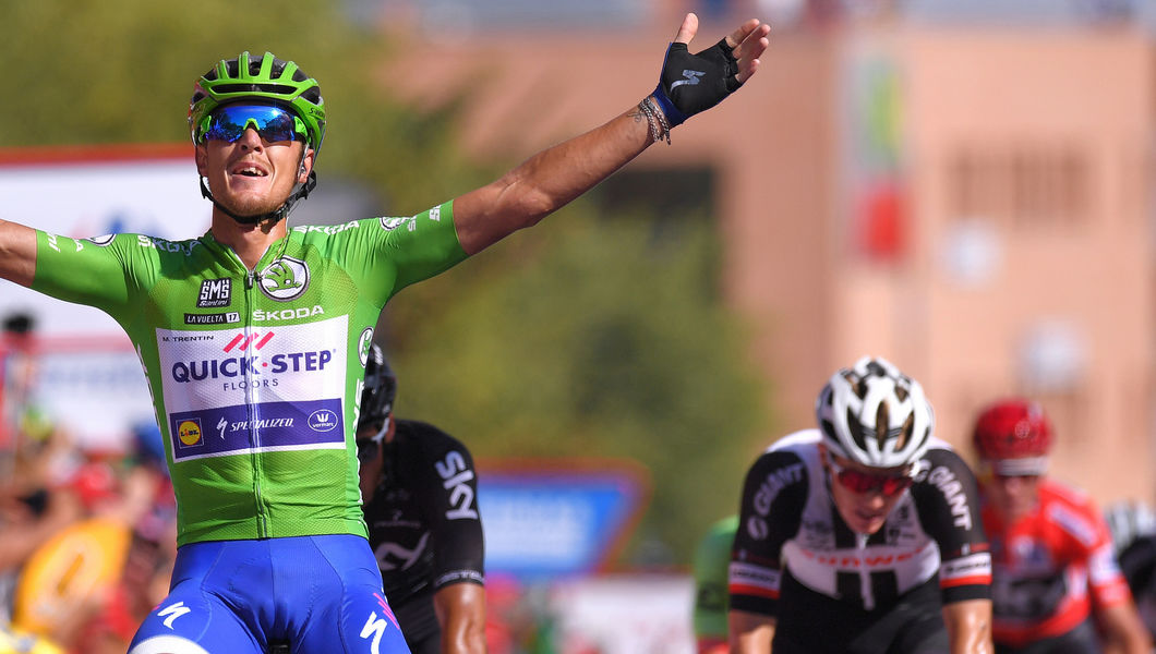 Vuelta a España: Trentin triples his tally