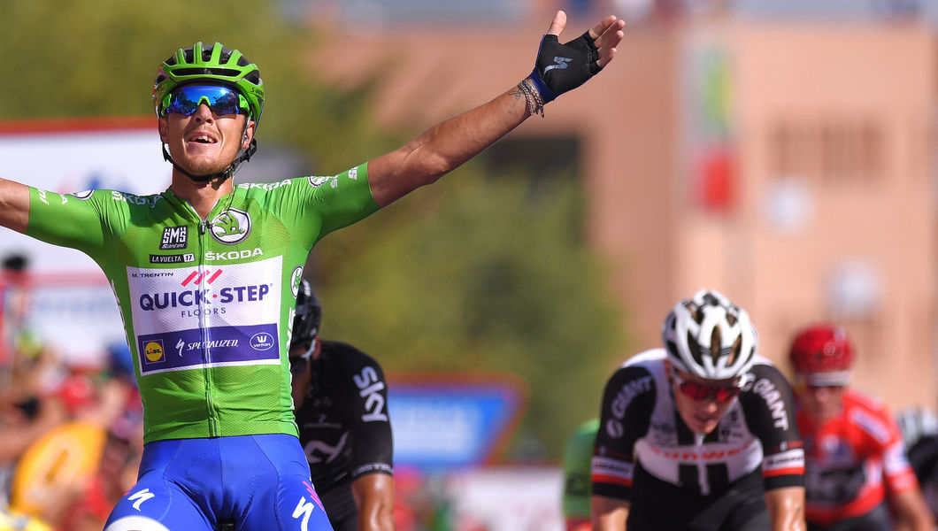 Hattrick voor Trentin in Vuelta a España