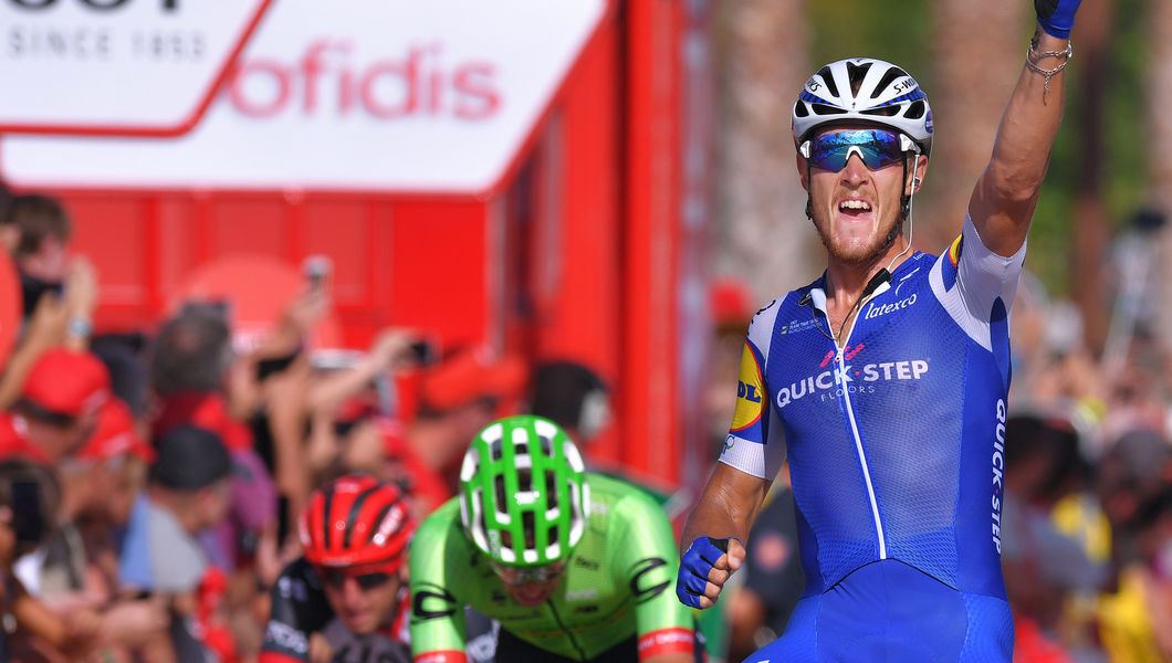 Matteo Trentin schrijft historie in Vuelta a España