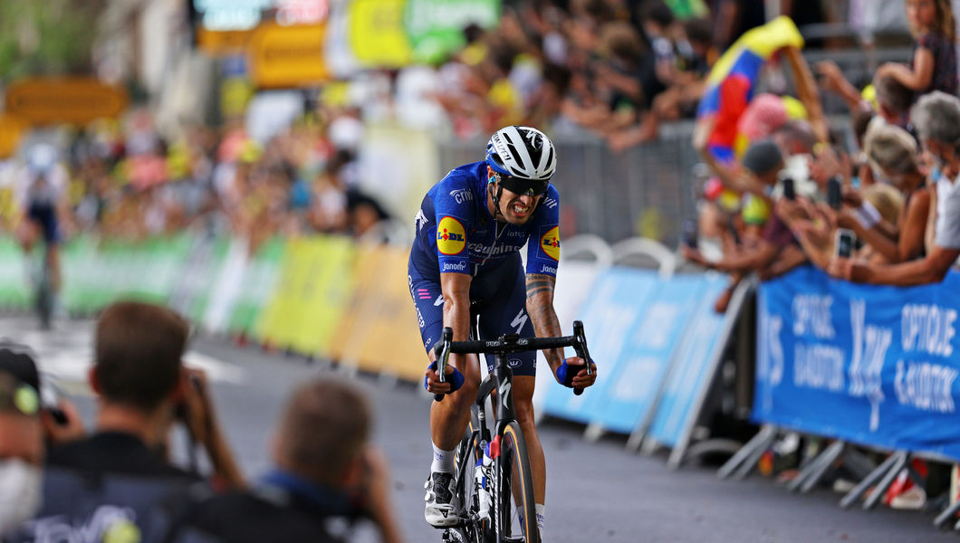 Tour de France: sterke Cattaneo schuift op naar top-10