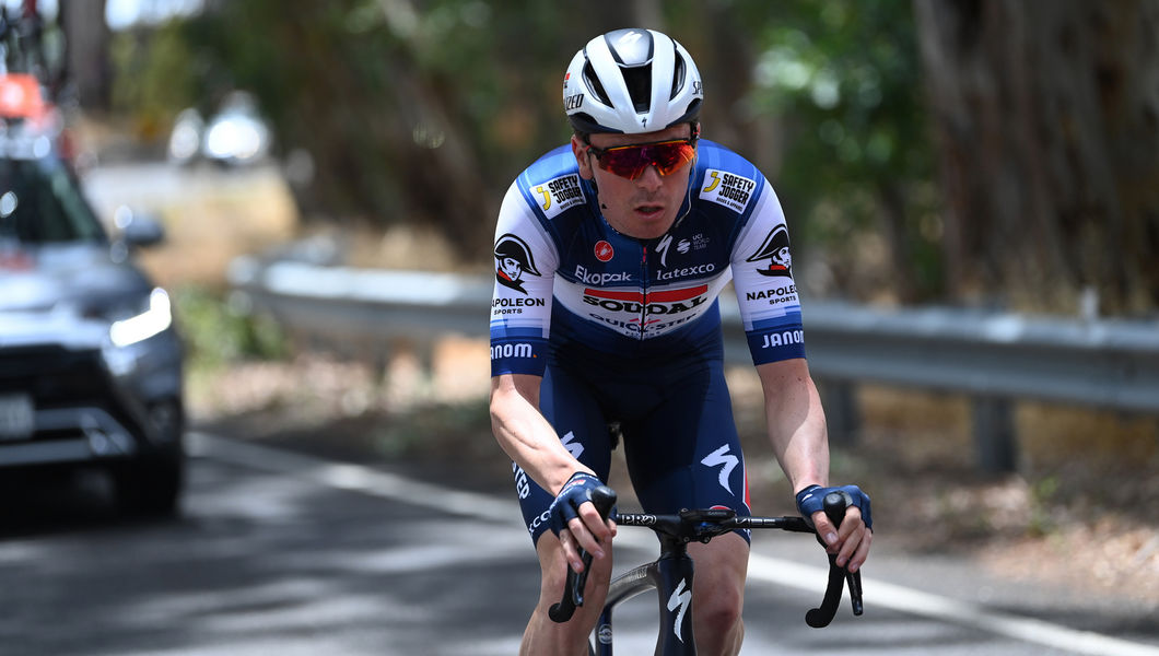 Echelons action at the Tour Down Under