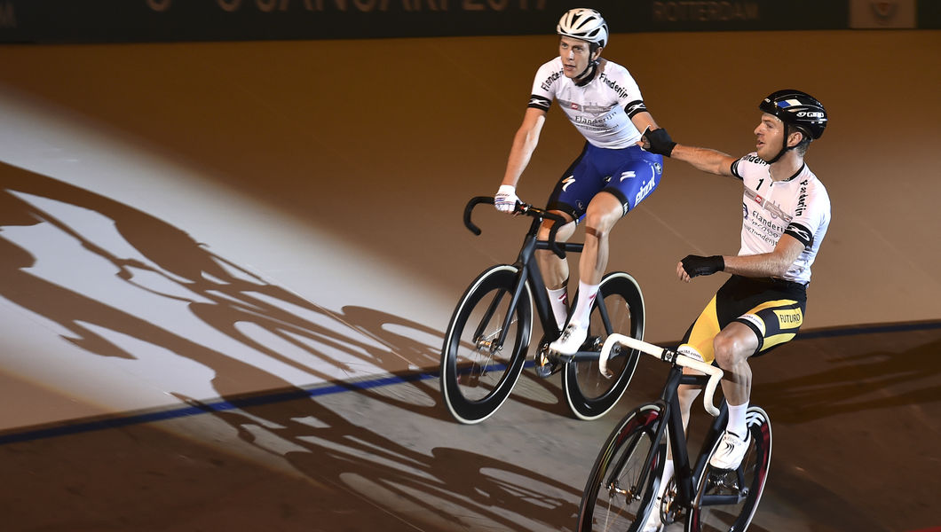 Terpstra wint dernykoers tijdens 5e avond